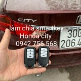 Chìa khóa điều khiển Smartket xe ôtô Honda – City – Làm Chìa Khóa Xe Ôtô