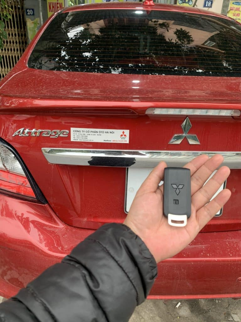 Làm chìa khóa xe Mitsubishi Attrage – Làm Chìa Khóa Xe Ôtô
