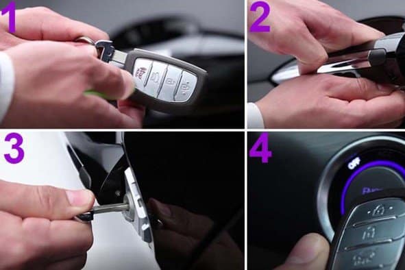 Tài xế có thể thực hiện theo các bước sau để mở khóa.